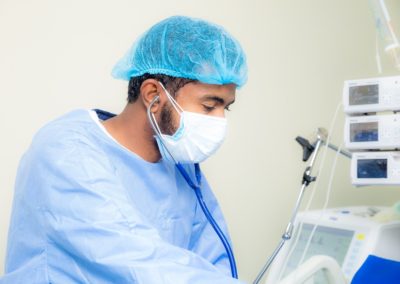 One of Fedail Hospital Medical Staff