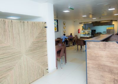 Cafeteria Sitting area